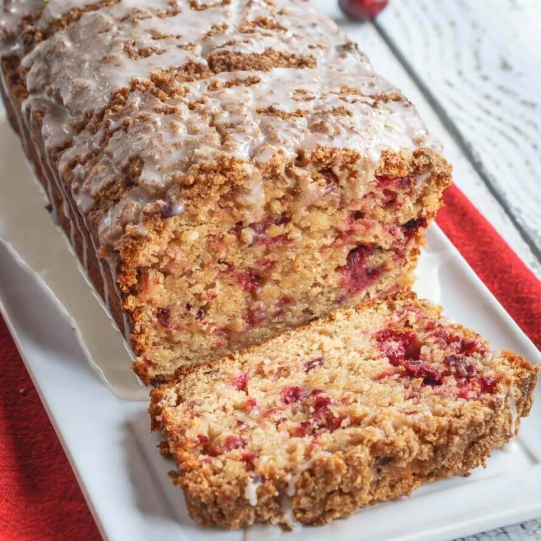 Cran Apple Streusel Bread