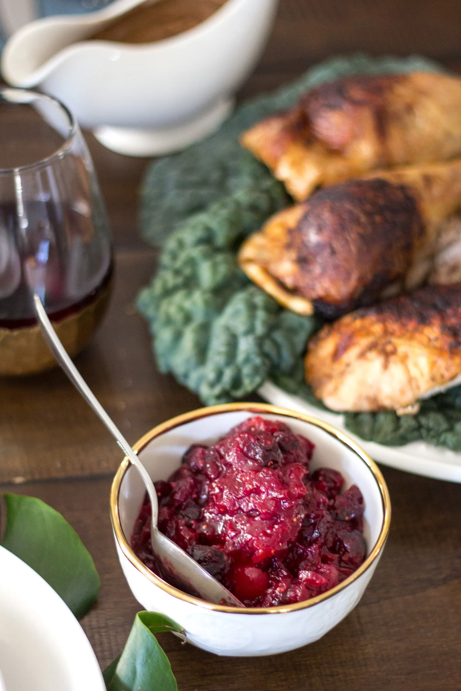 Cranberry Chutney with Fig and Blood Orange