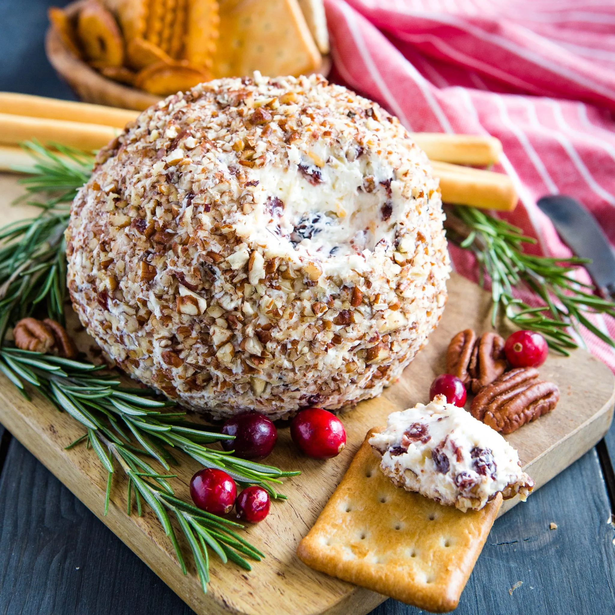 Cranberry Pecan Cheese Balls