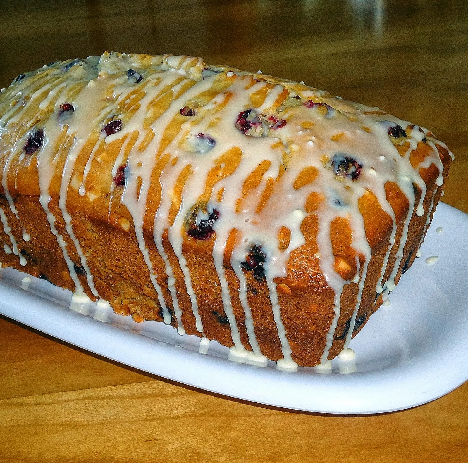Cranberry and Almond Quick Bread