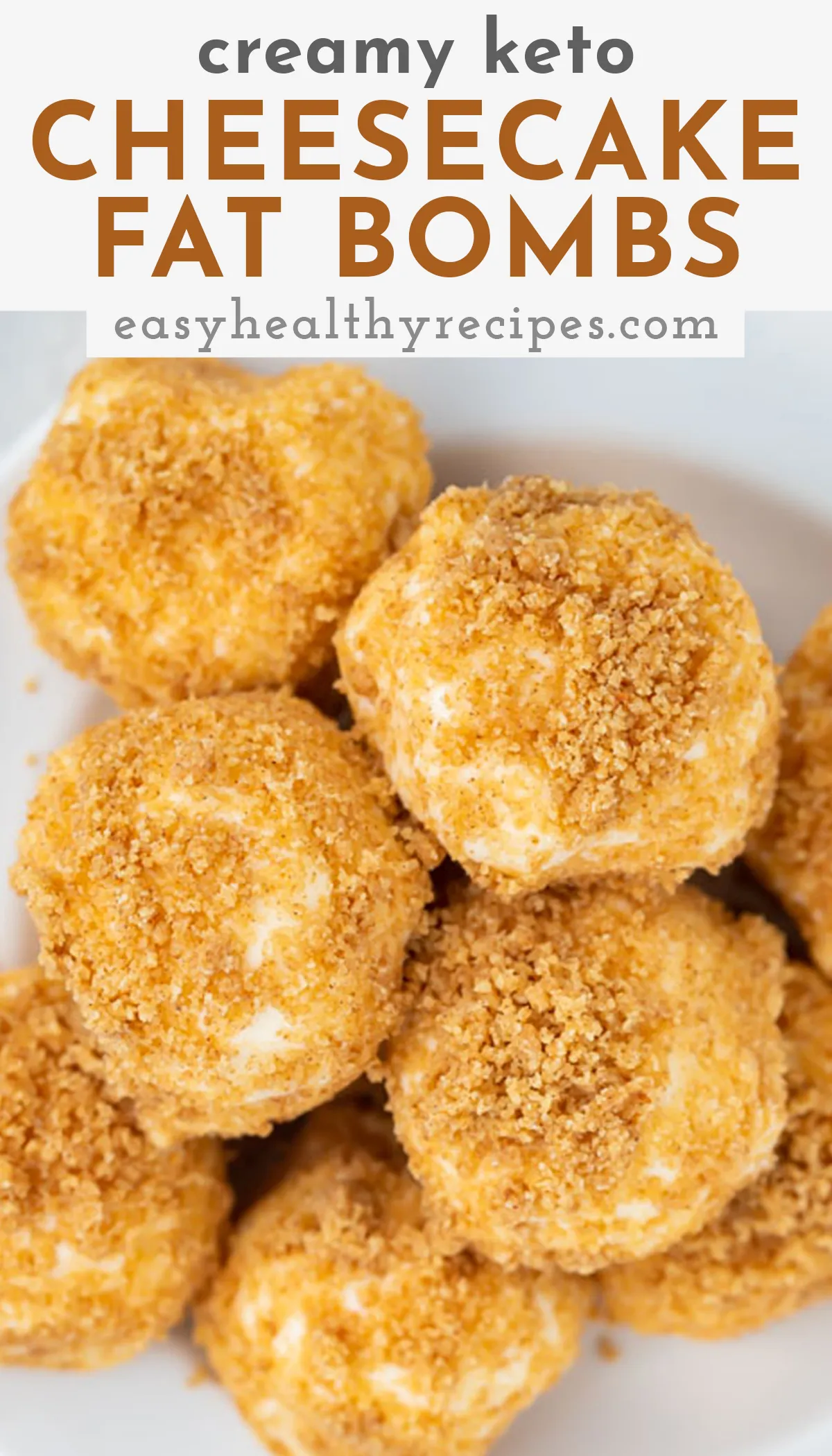 Cream Cheese Fat Bombs No Bake Keto Cheesecake Bites
