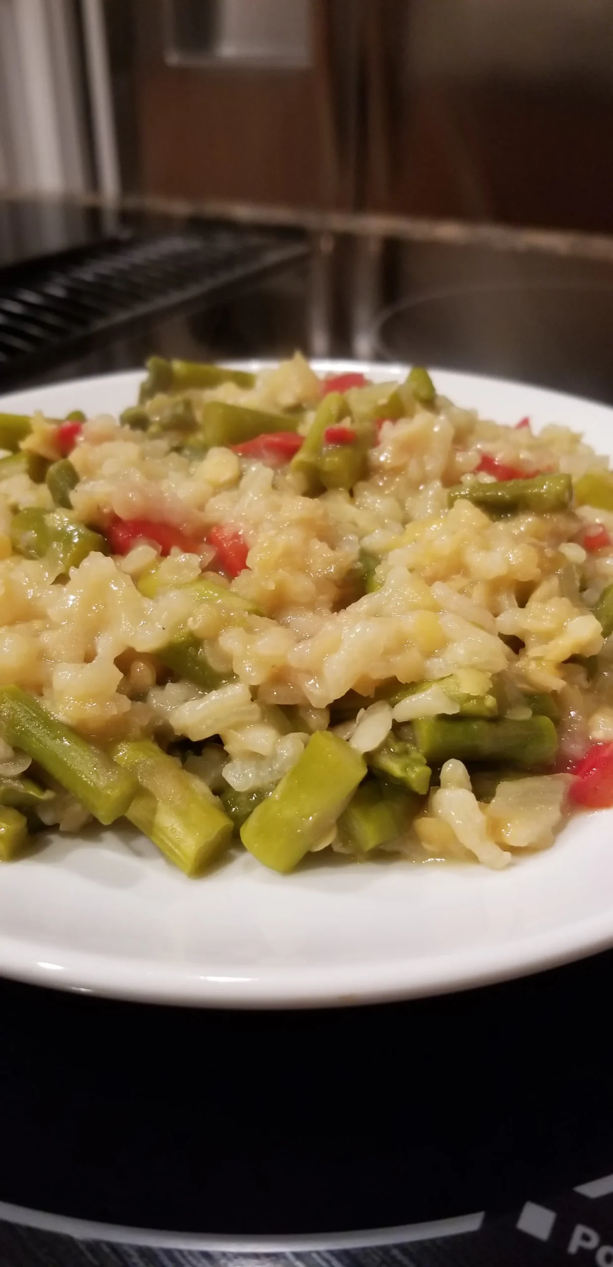 Creamy Asparagus Rice Casserole