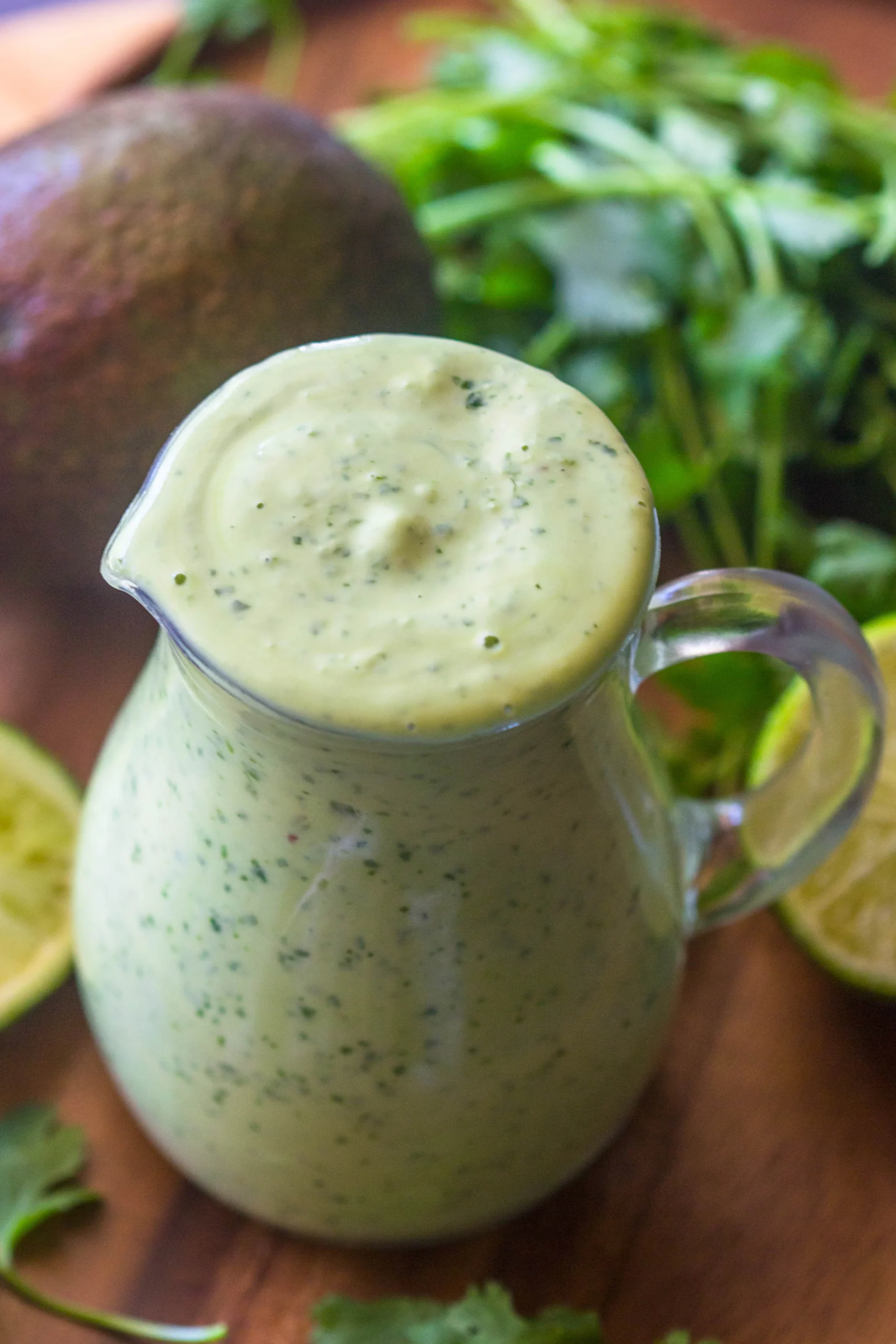 Creamy Avocado Cilantro Dressing