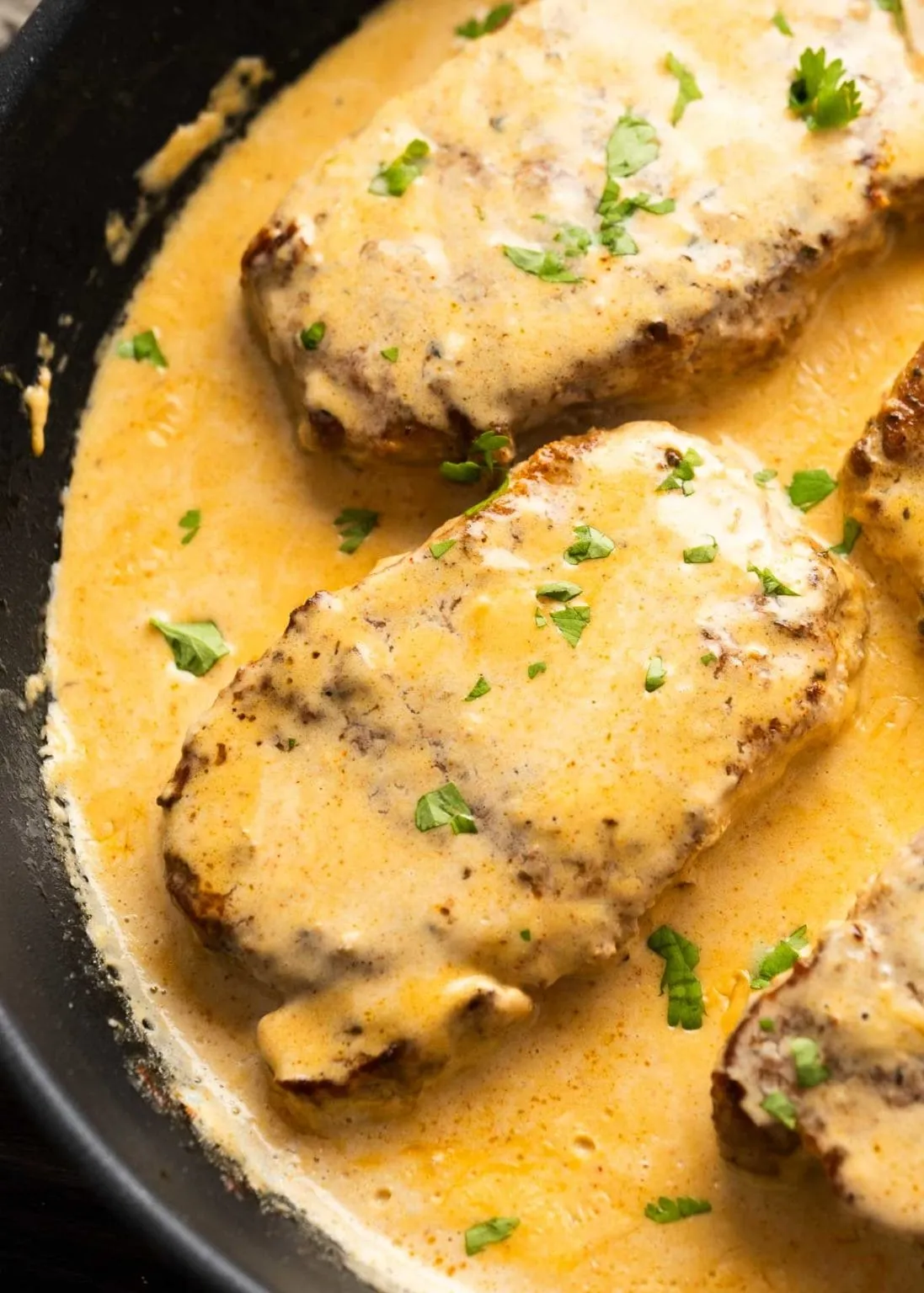 Creamy Cajun Pork Chops