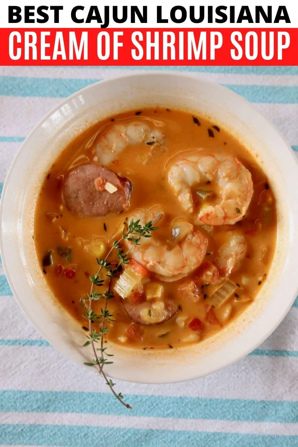 Creamy Cajun Shrimp Soup