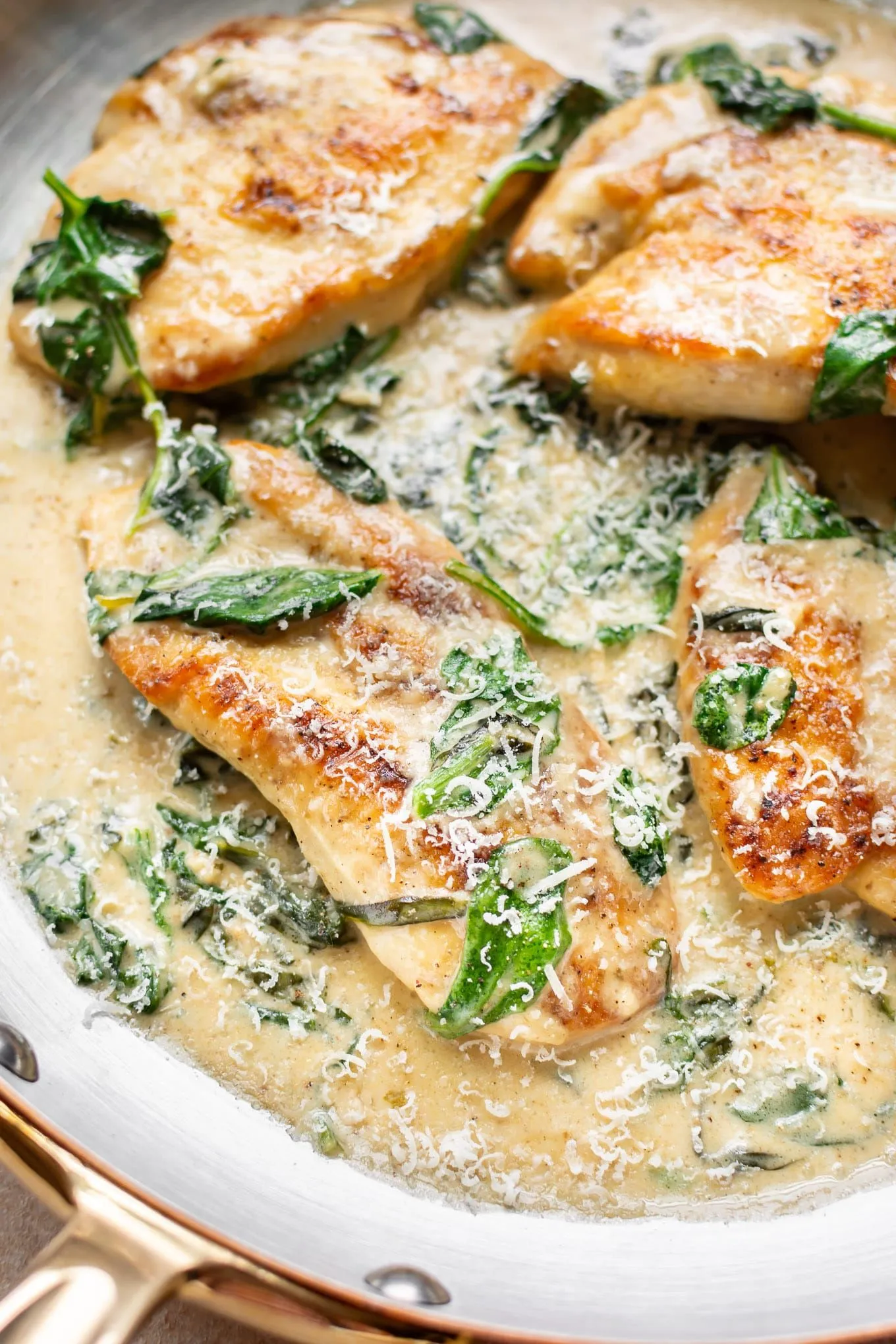 Creamy Chicken Florentine Pasta