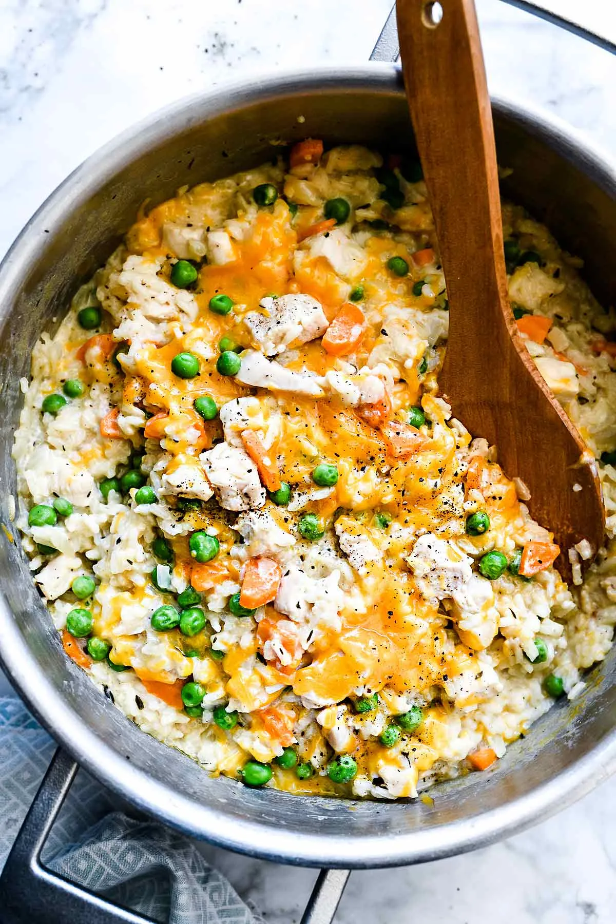 Creamy Chicken Over Rice