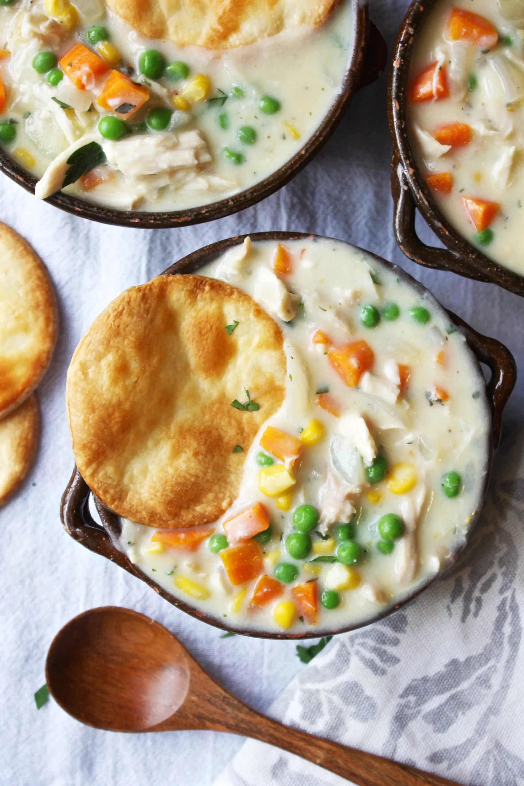Creamy Chicken Pot Pie Soup