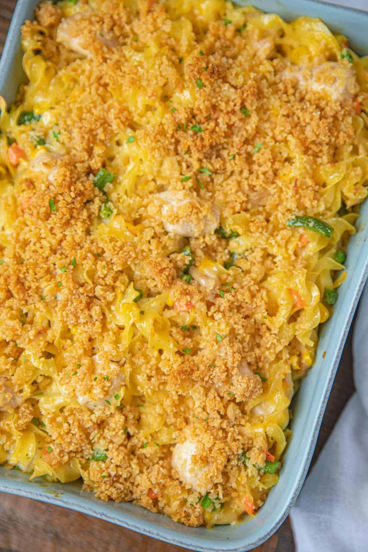 Creamy Chicken and Noodle Casserole