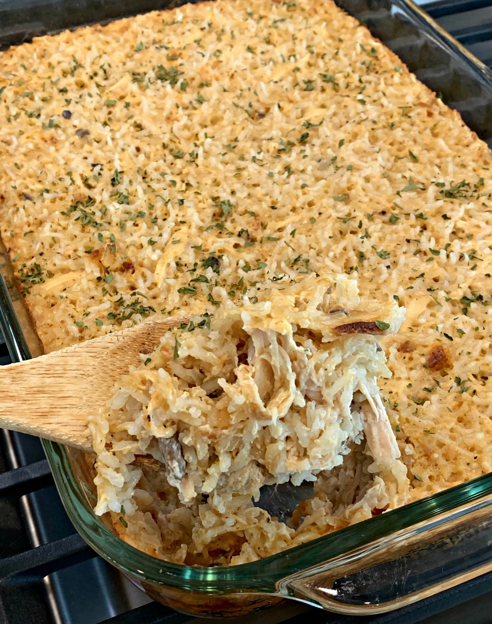 Creamy Chicken and Wild Rice Casserole