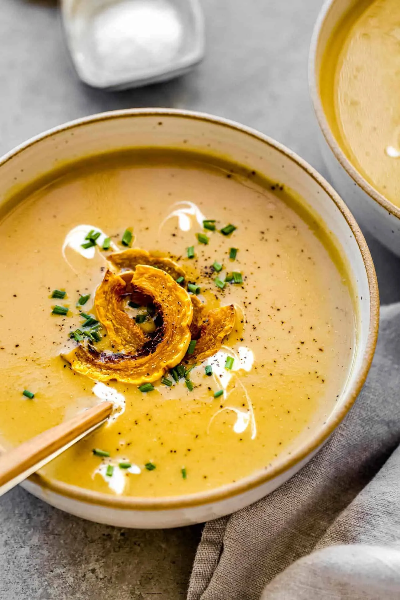 Creamy Coconut Delicata Squash Soup
