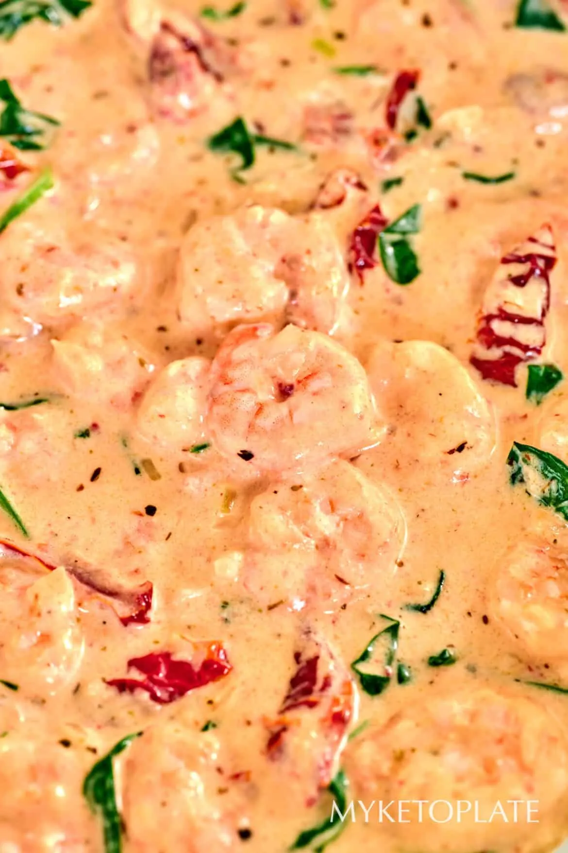 Creamy Garlic Butter Tuscan Shrimp by LMB