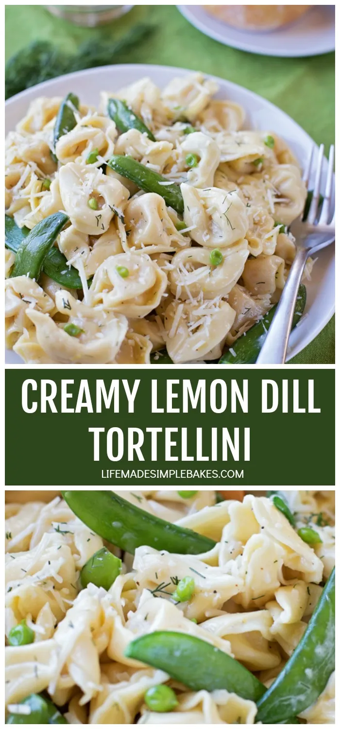 Creamy Lemon Dill Tortellini