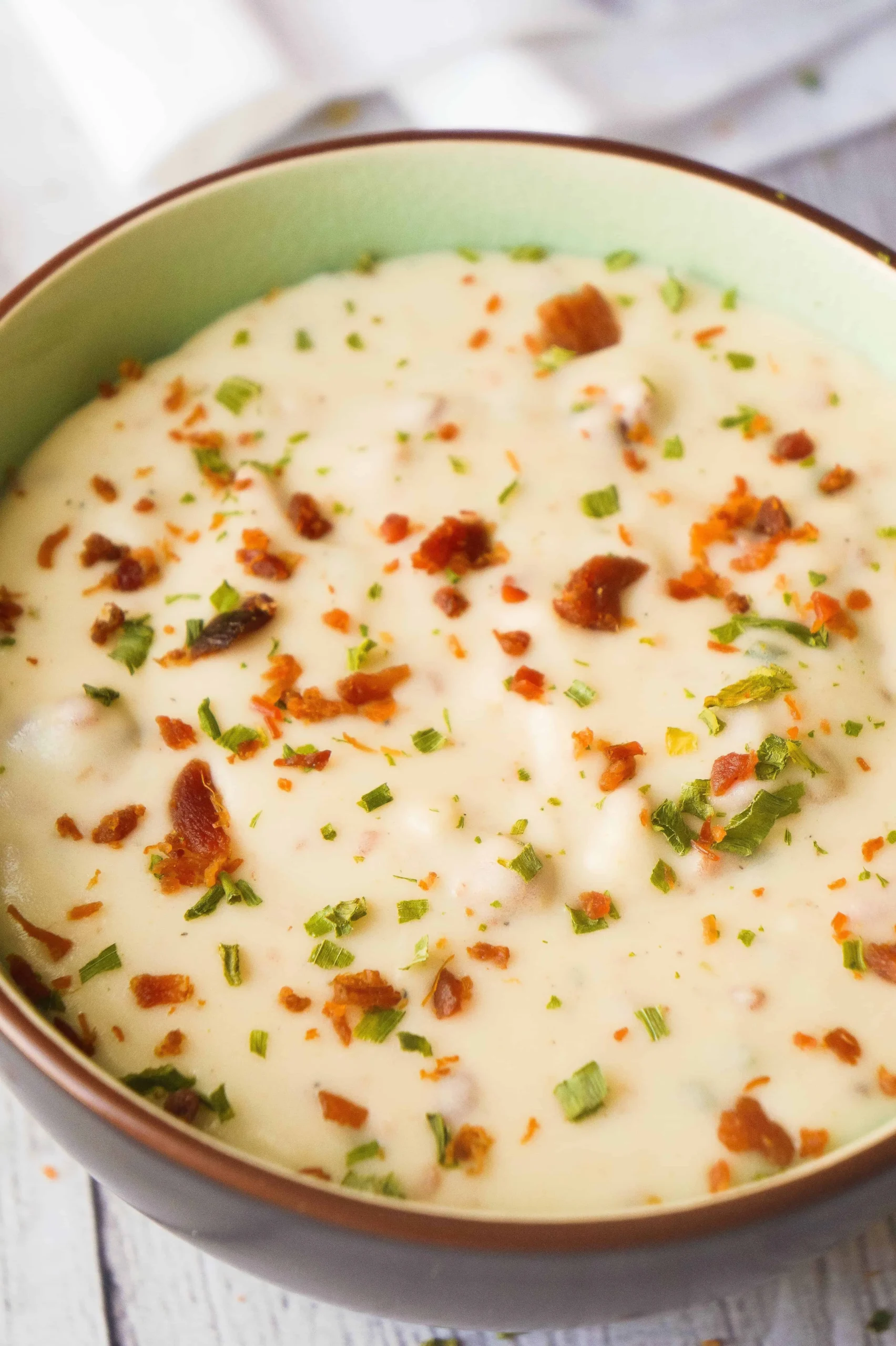 Creamy Potato Soup with Cheese