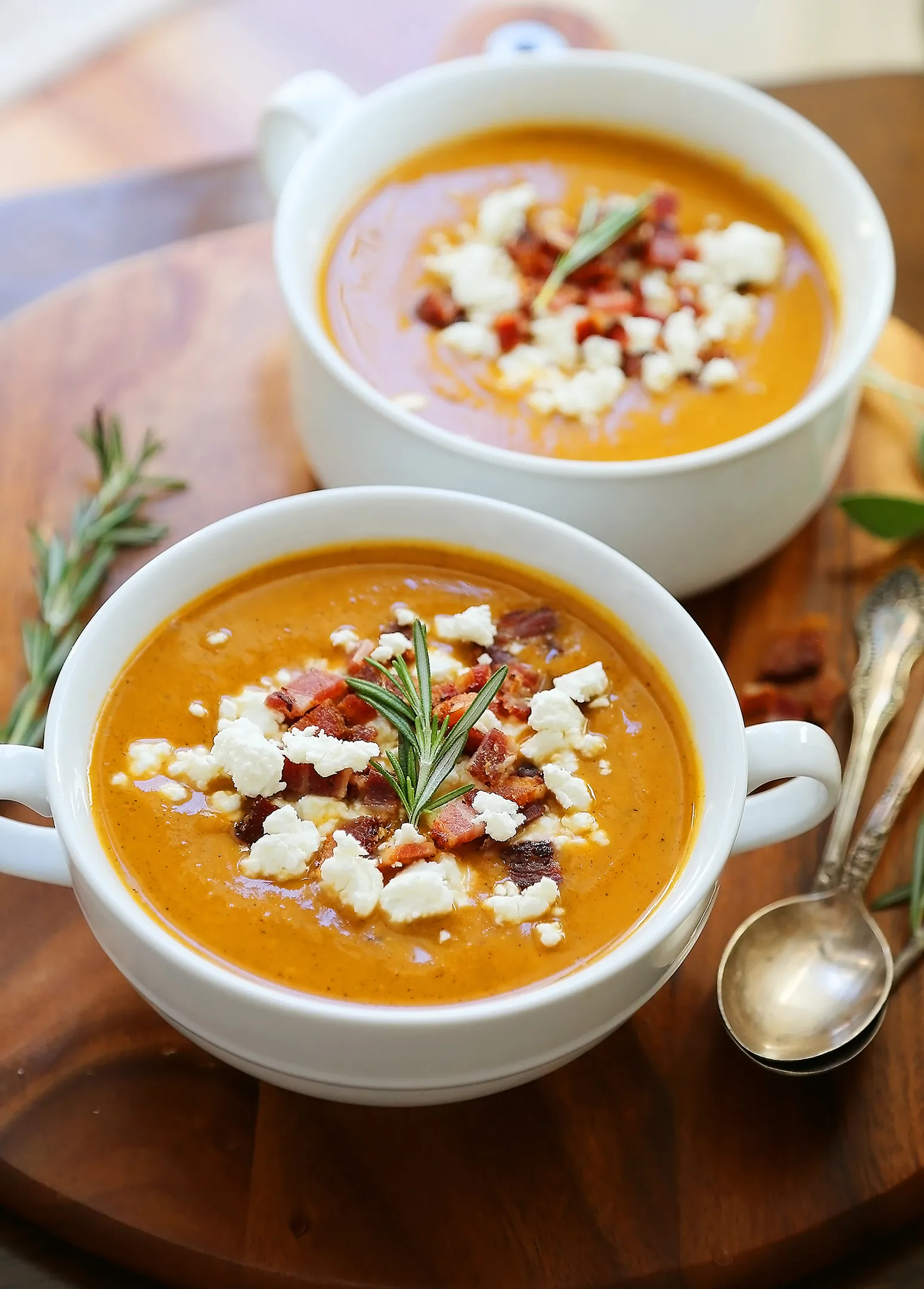 Creamy Smoked Sweet Potato Soup