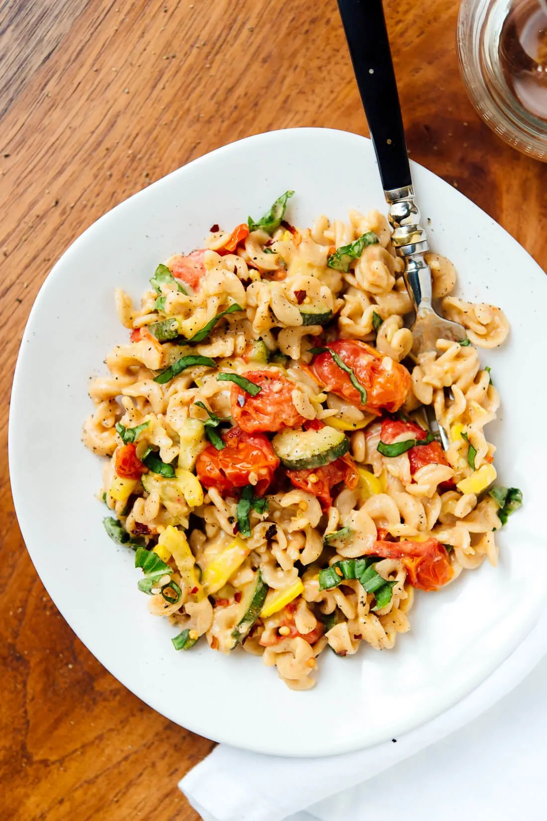 Creamy Summer Squash Pasta