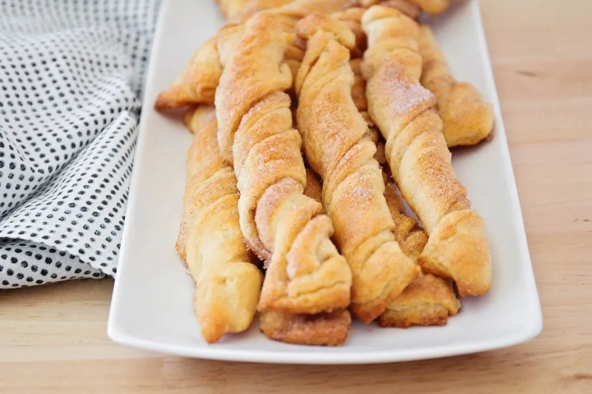 Crescent Cinnamon Roll Twists