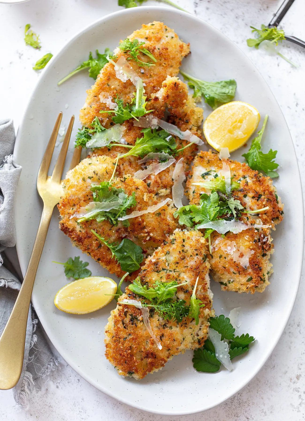 Crispy Breaded Chicken Cutlets