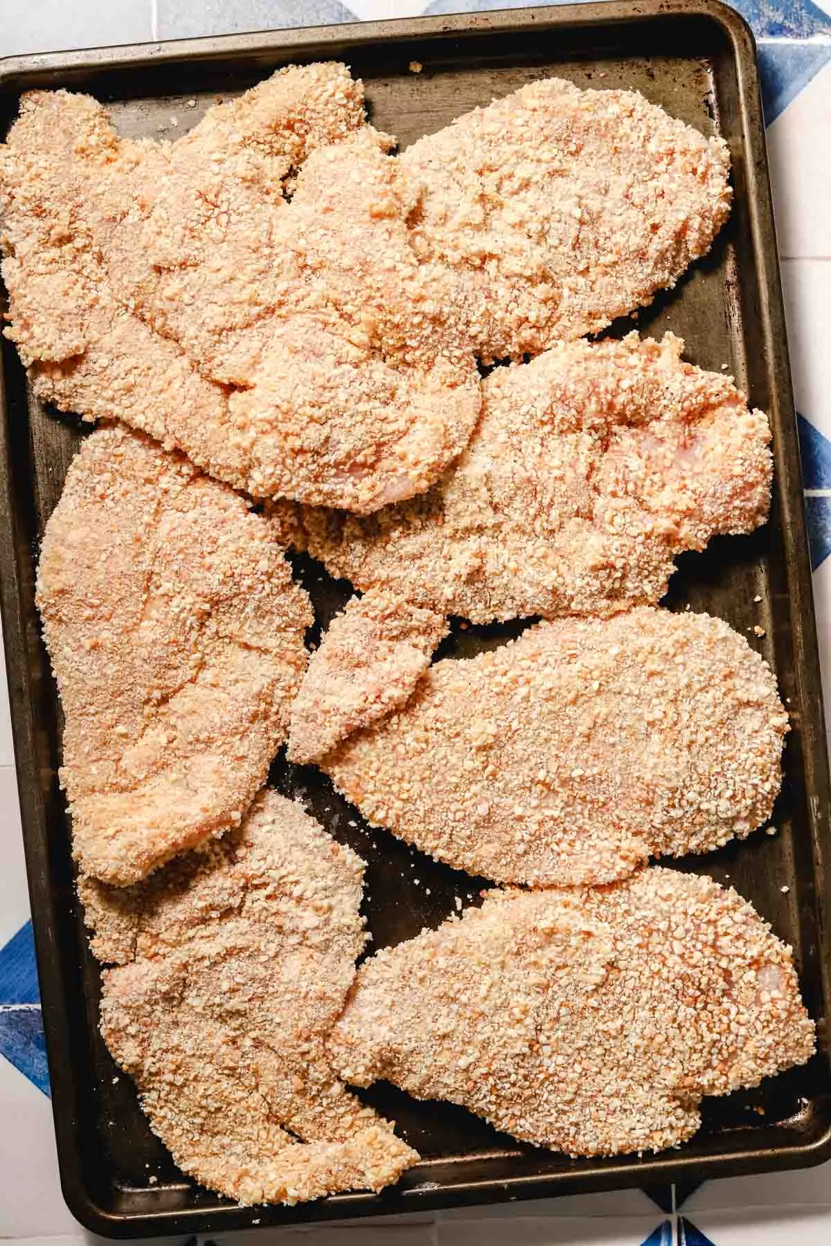 Crispy Breaded Chicken Escalope