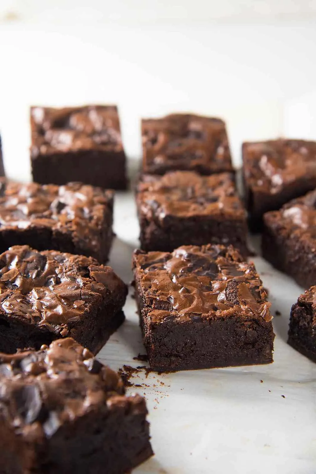 Crispy Coconut Chocolate Fudge Brownies