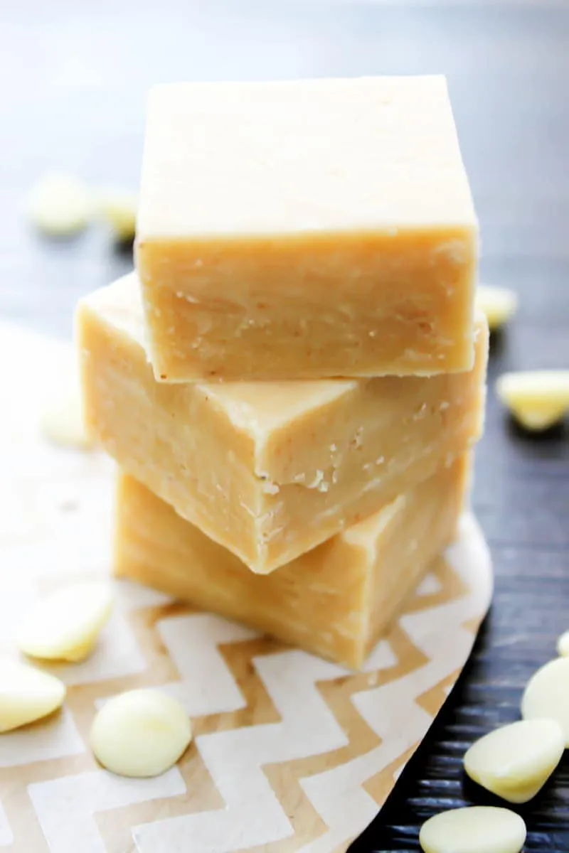 Crispy White Chocolate Peanut Butter Fudge