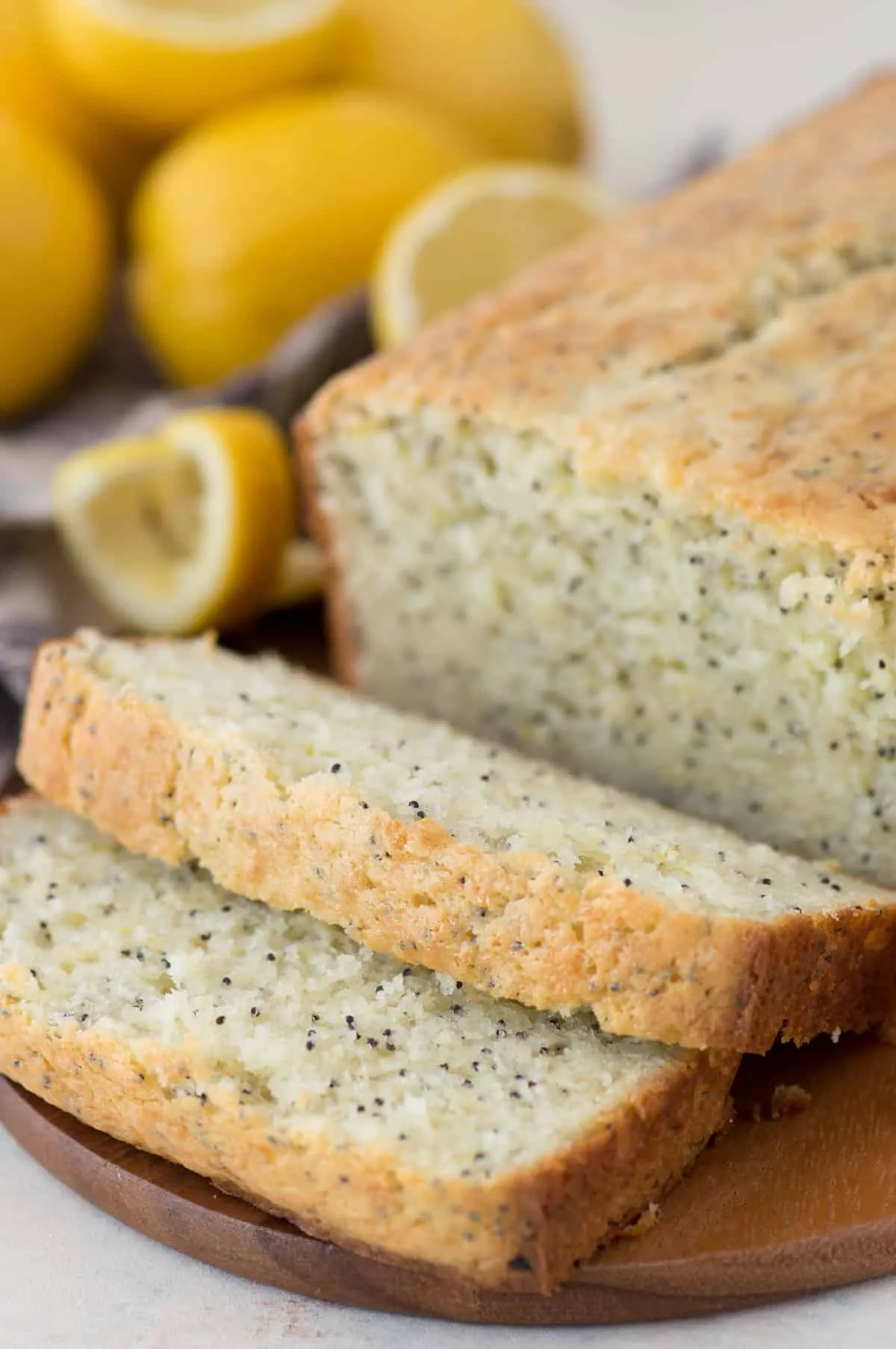 Crock Pot Lemon Poppy Seed Bread