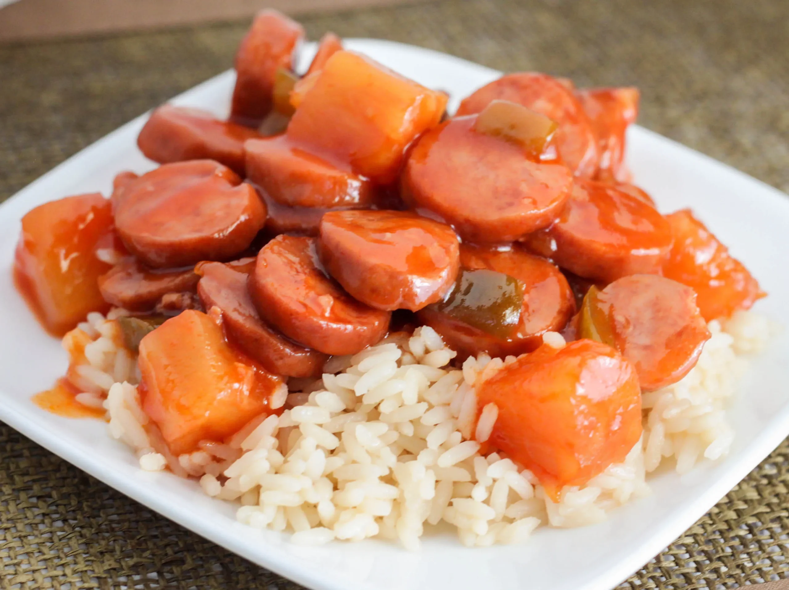 Crock Pot Smoked Sausage
