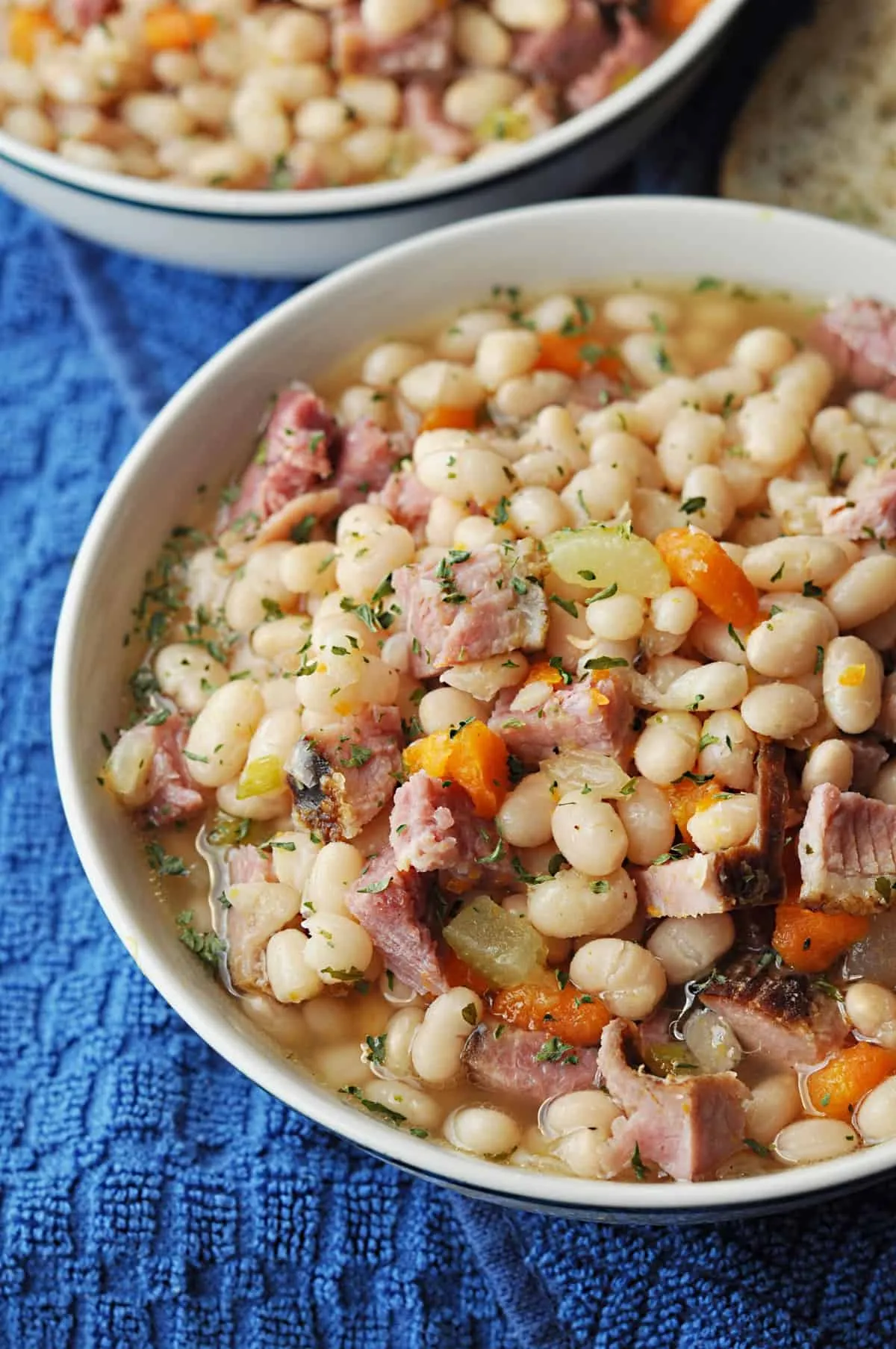 Crockpot Ham and Bean Soup