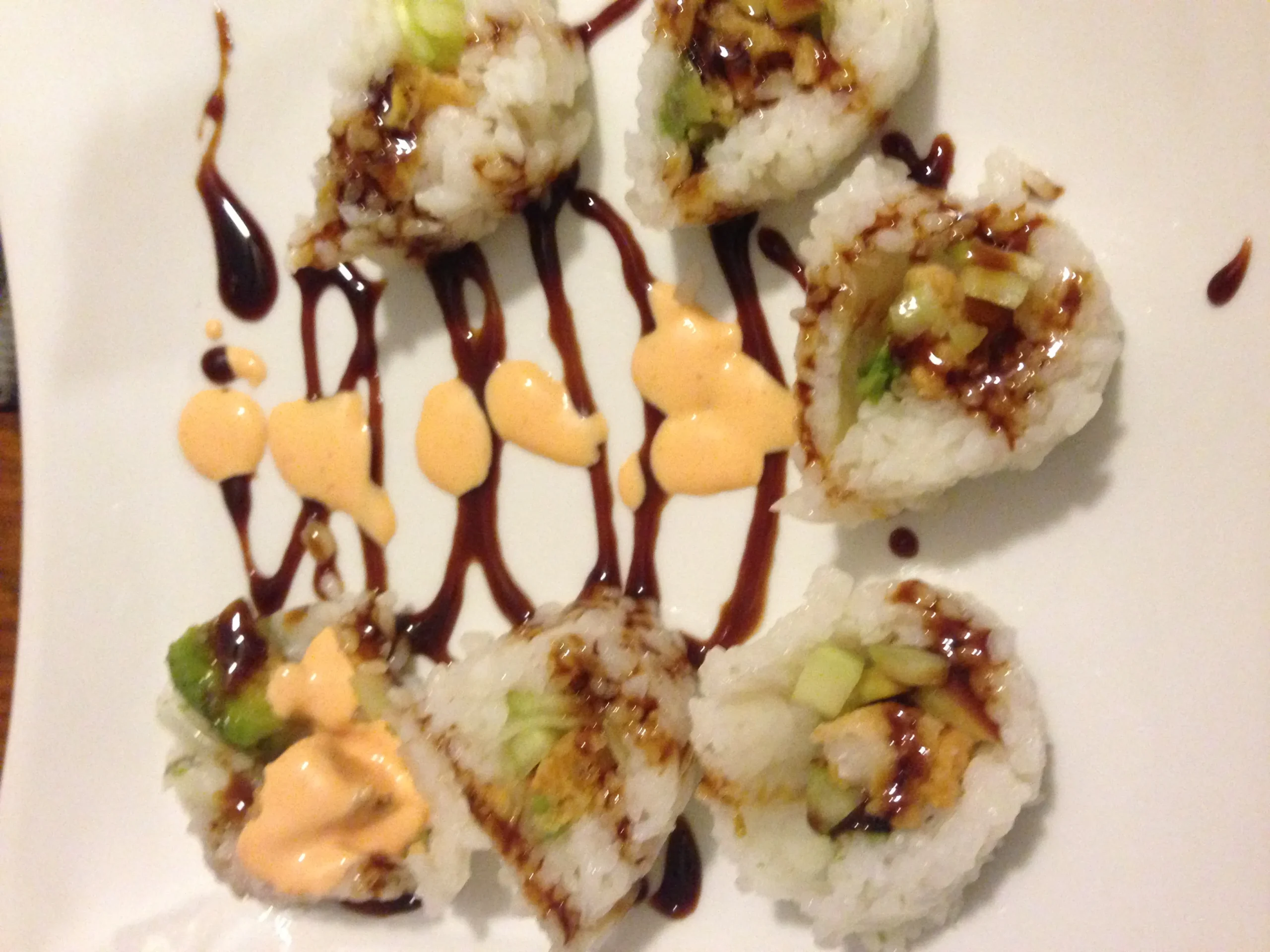 Cucumber Roll with Spicy Tuna