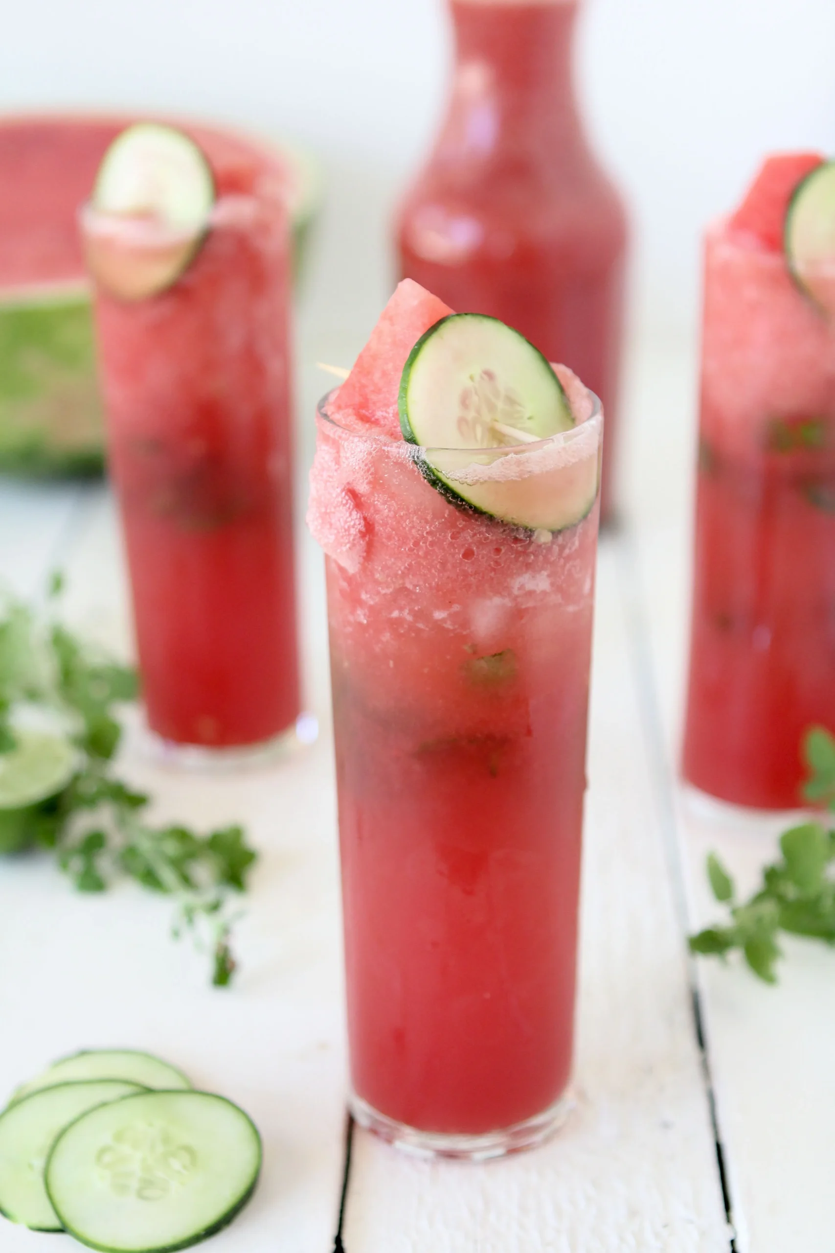 Cucumber Watermelon Gin Cooler