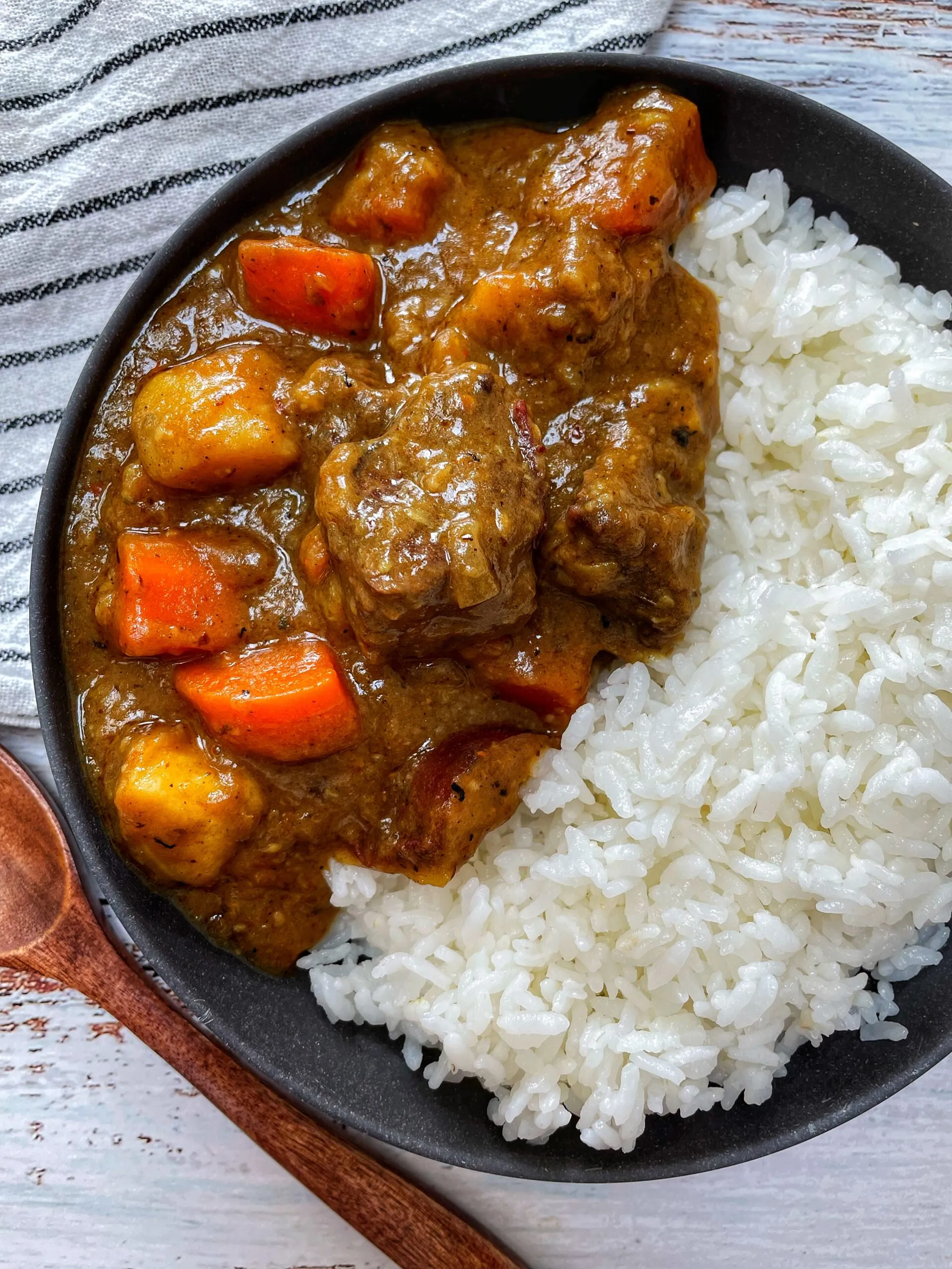 Curried Beef and Rice