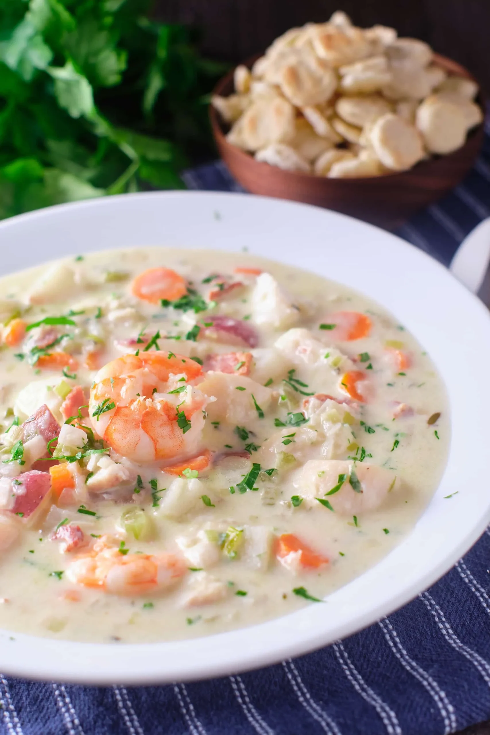 Dad's Delicious Seafood Chowder