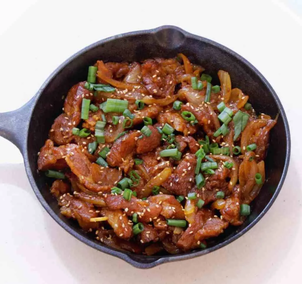 Dae Ji Bulgogi (Pork Bulgogi)