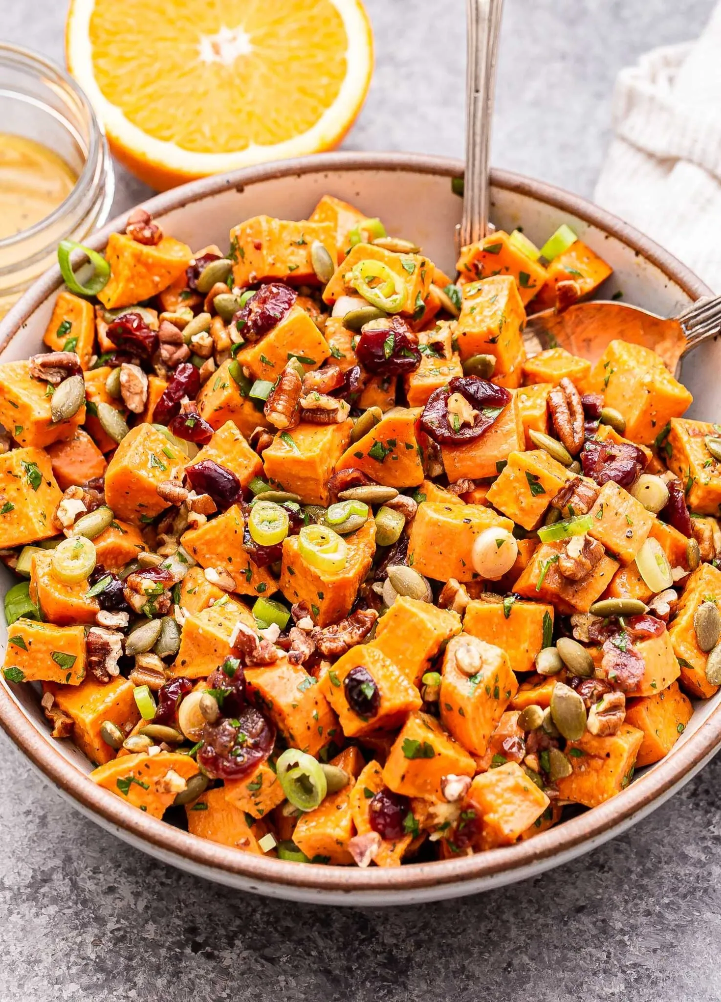 Devour Maple Sweet Potato Salad with Tamarind Dressing