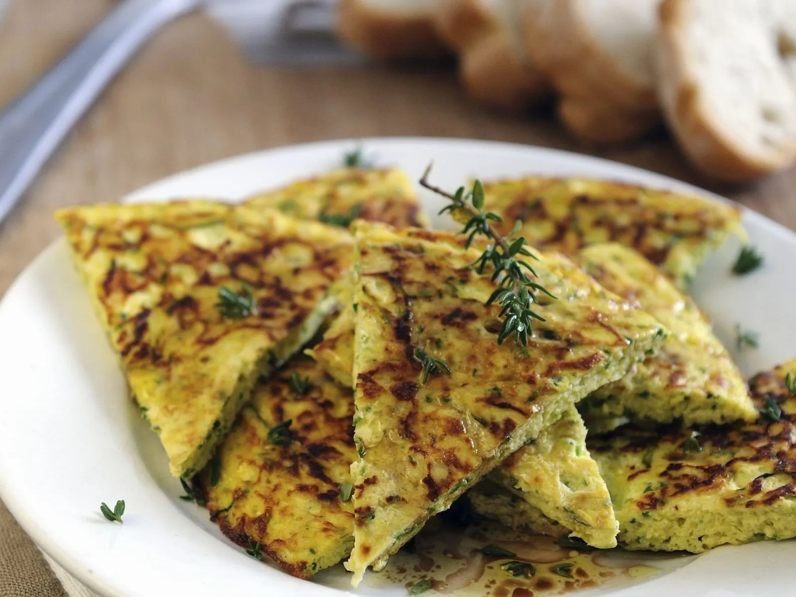 Diabetic Low Fat Frittata Balsamico