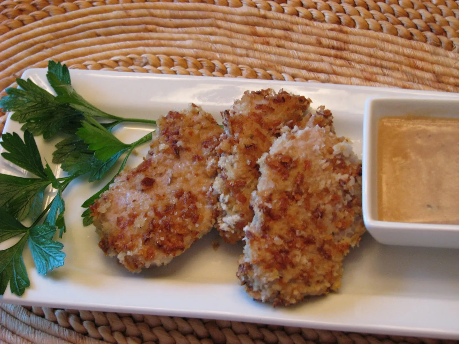 Dijon Onion Crusted Pork