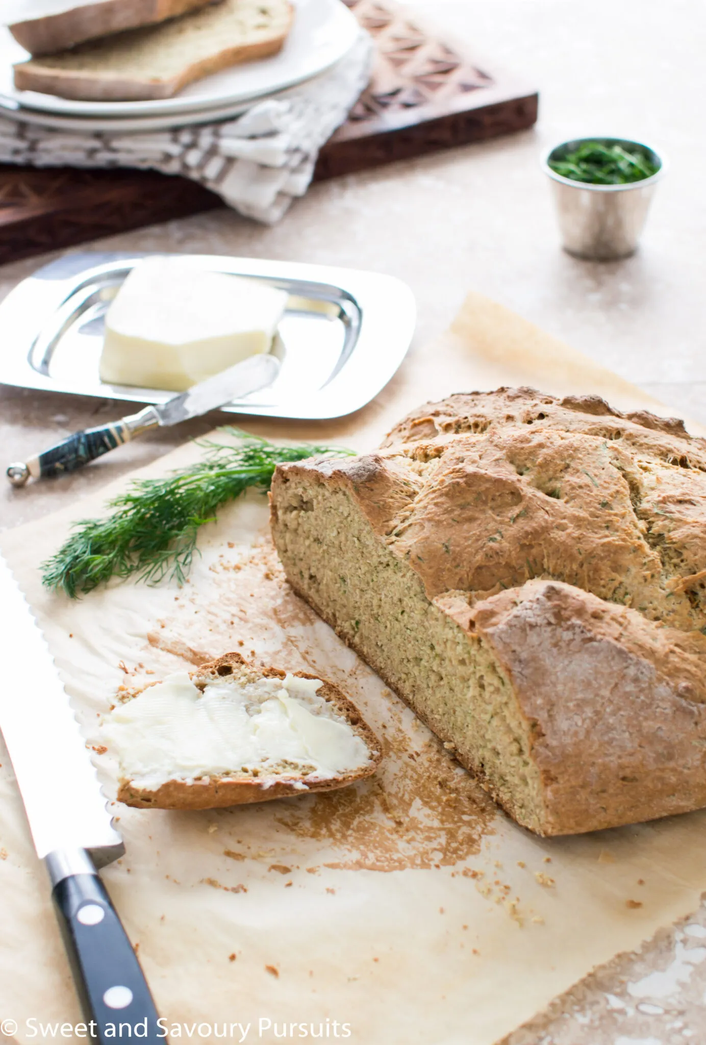 Dill White Cheddar Irish Soda Bread