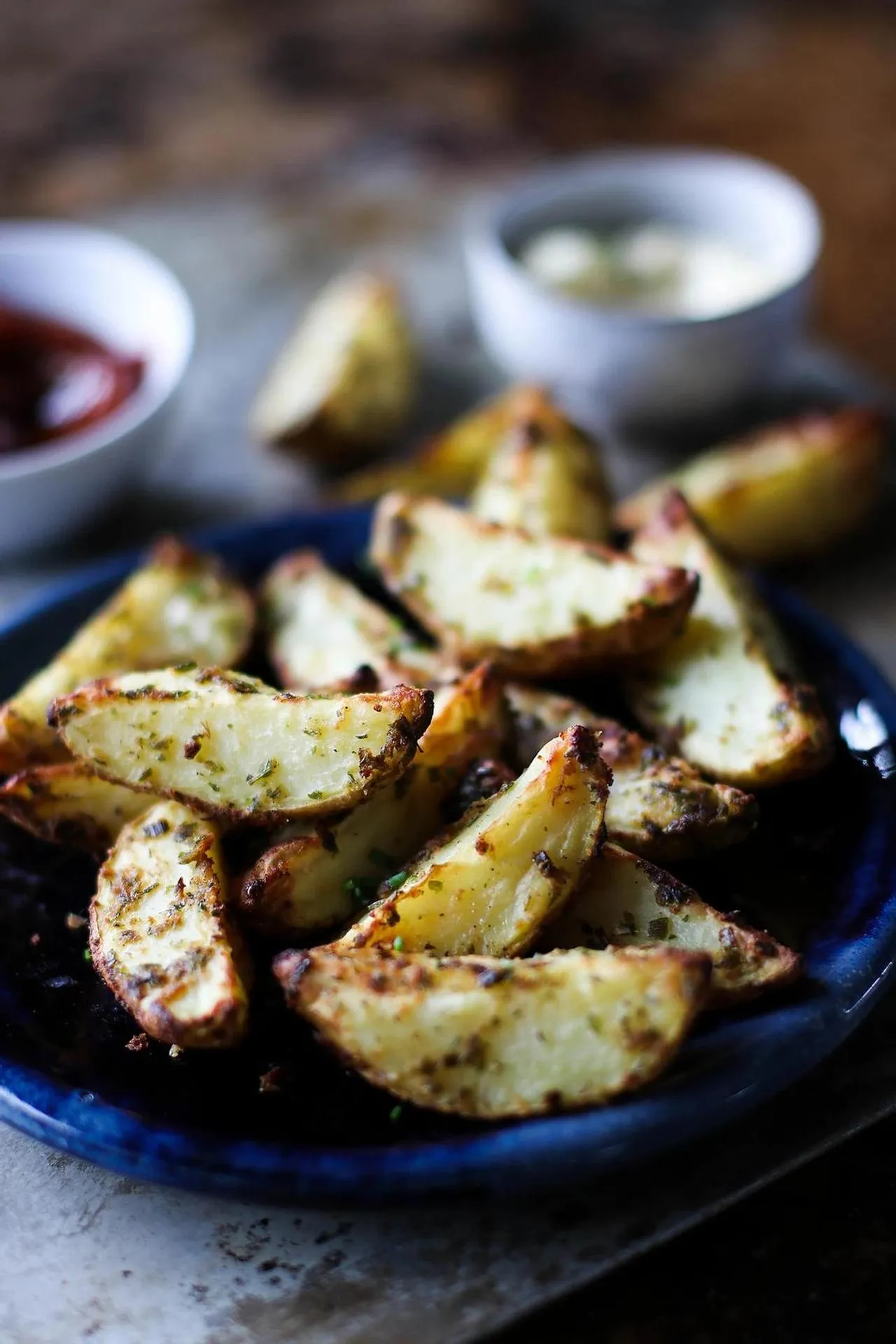 Dilly Ranch Baked Potato Wedges