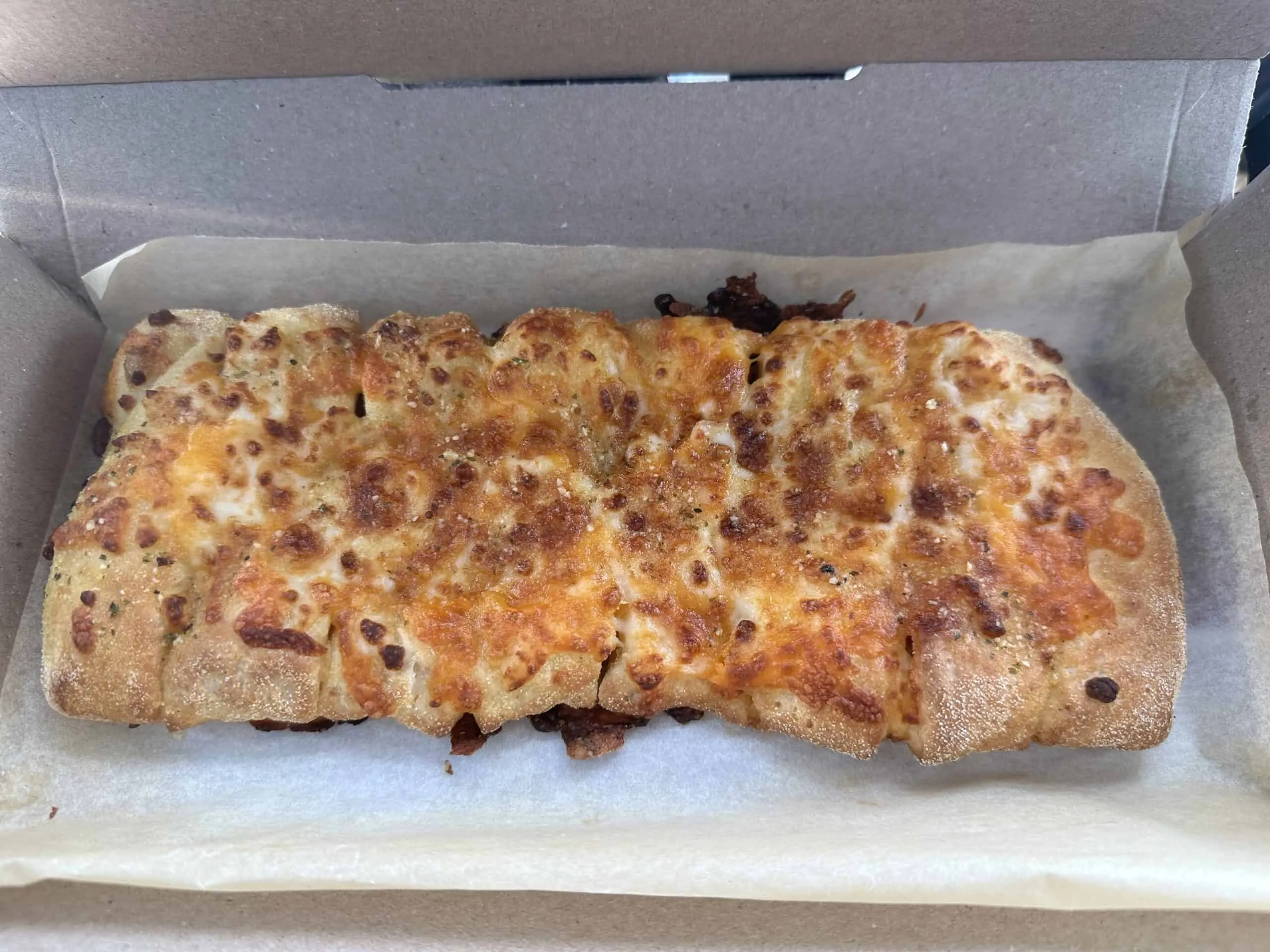Domino's Pepperoni Stuffed Cheesy Bread