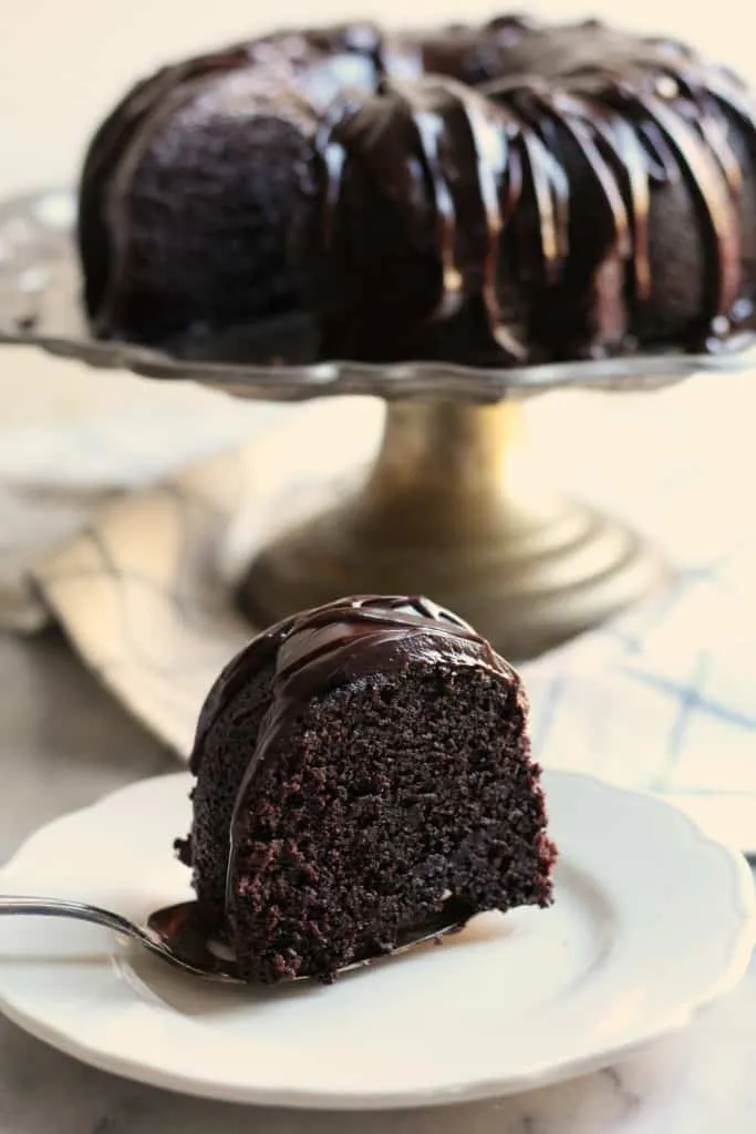 Double Stout Chocolate Bundt Cake