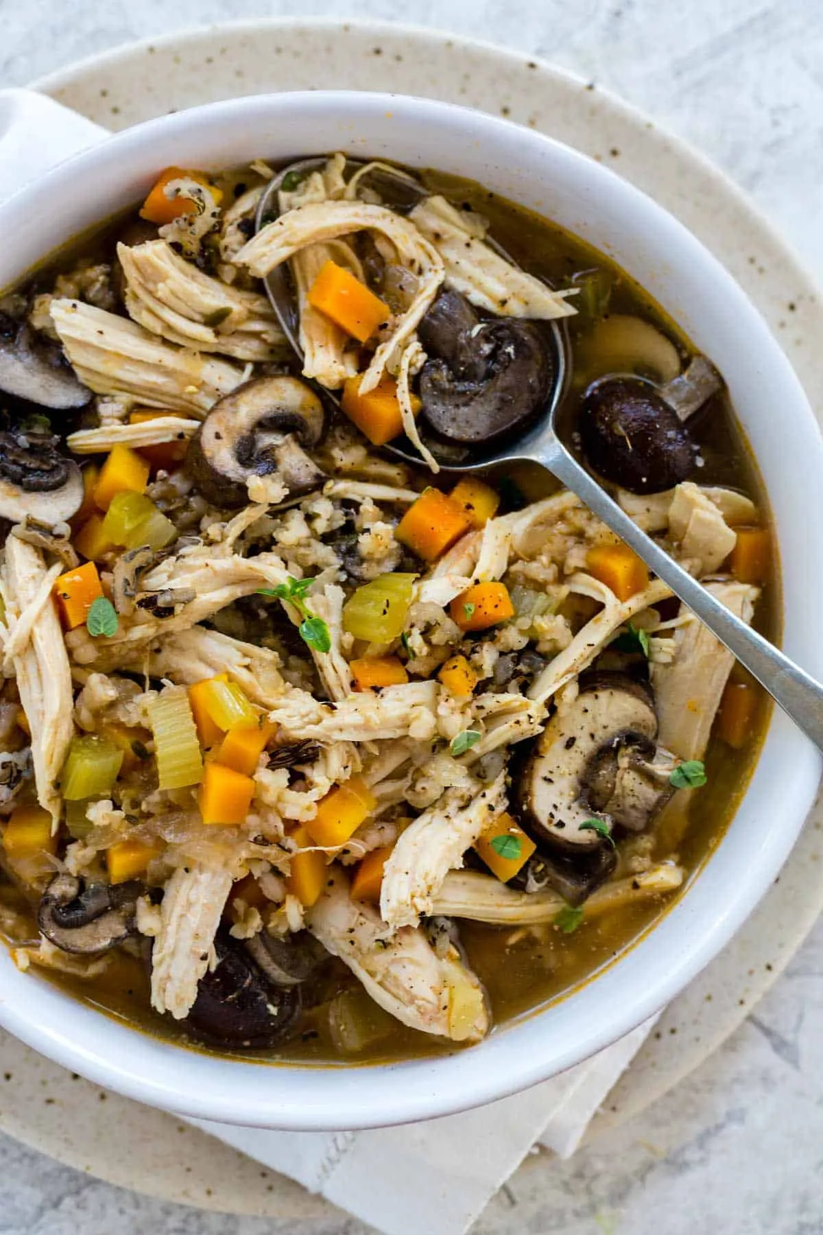 Easiest Slow Cooker Chicken Wild Rice