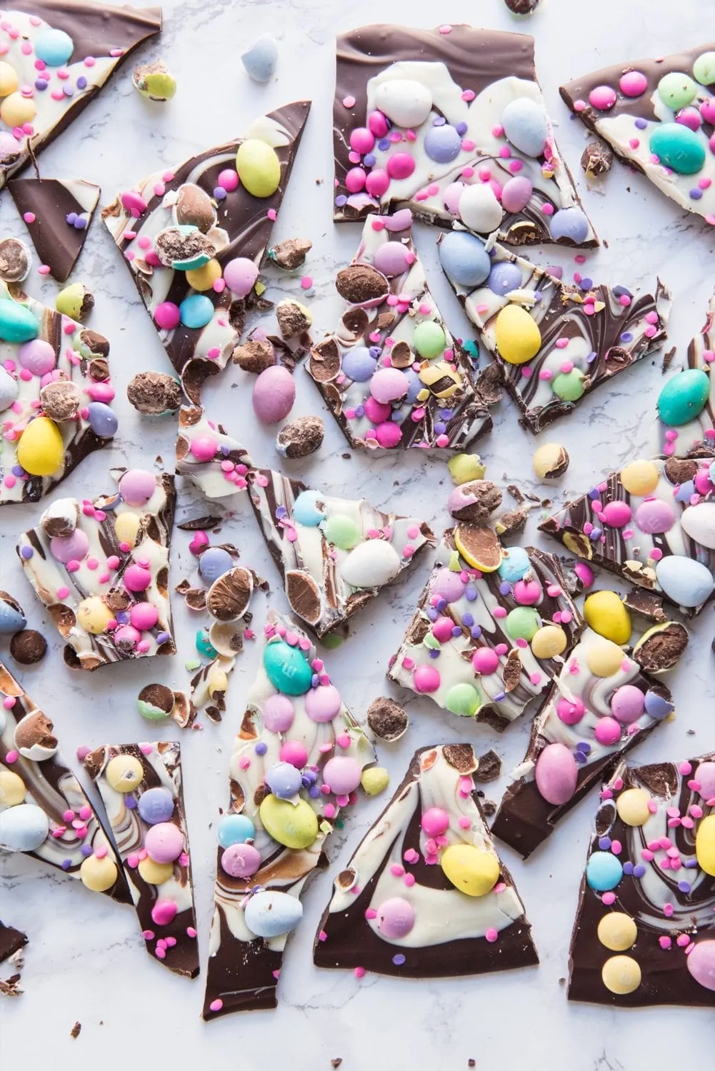 Easter Candy Chocolate Bark