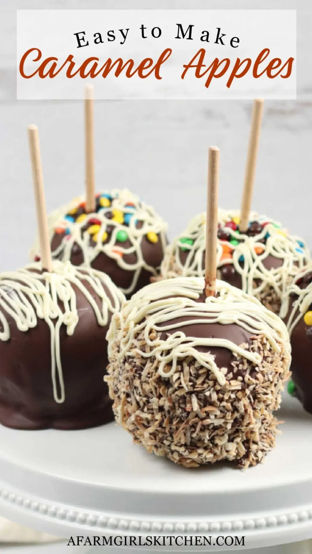 Easy Blinged Out Caramel Apples