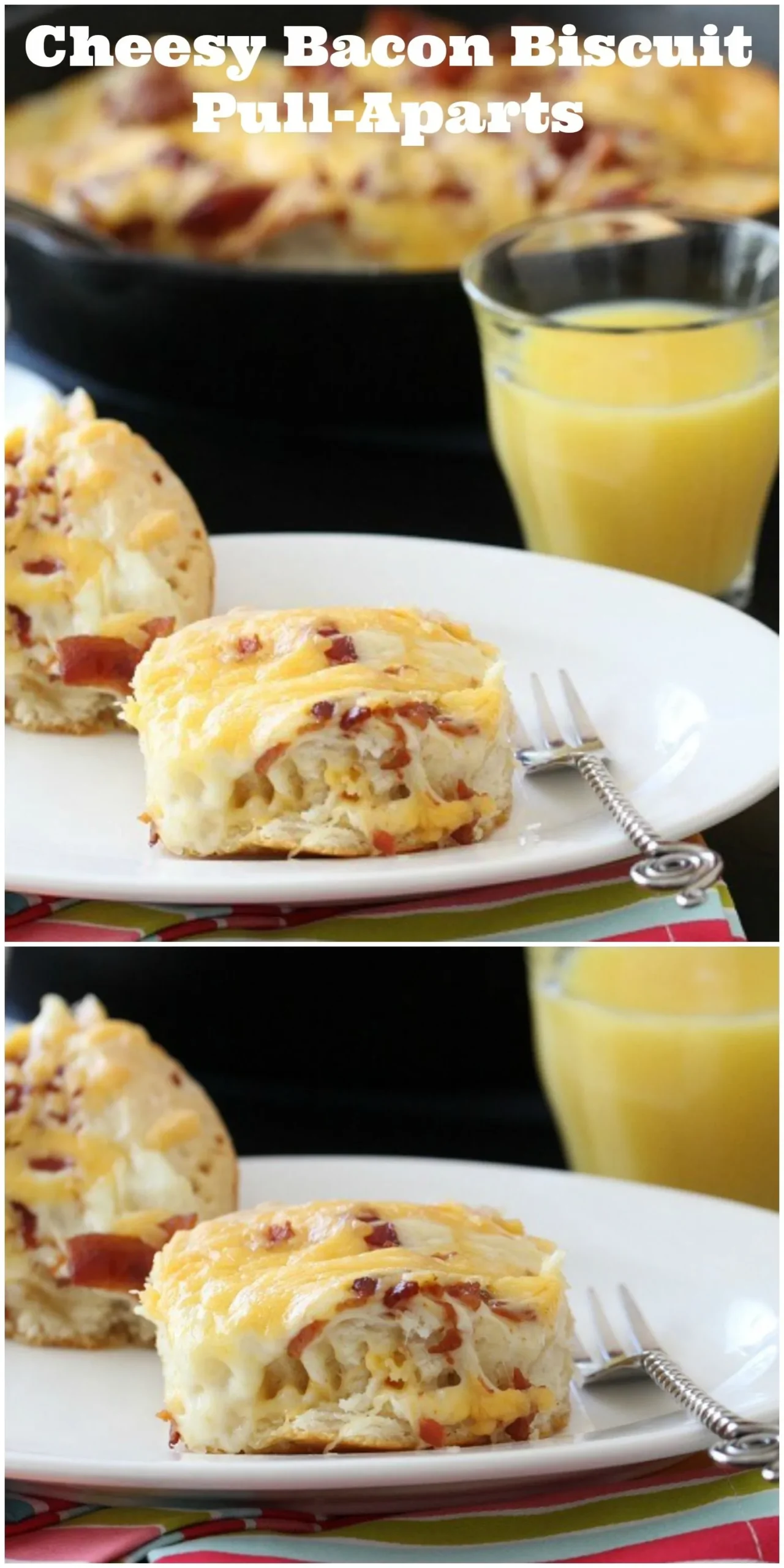 Easy Cheesy Bacon Biscuit Pull Aparts