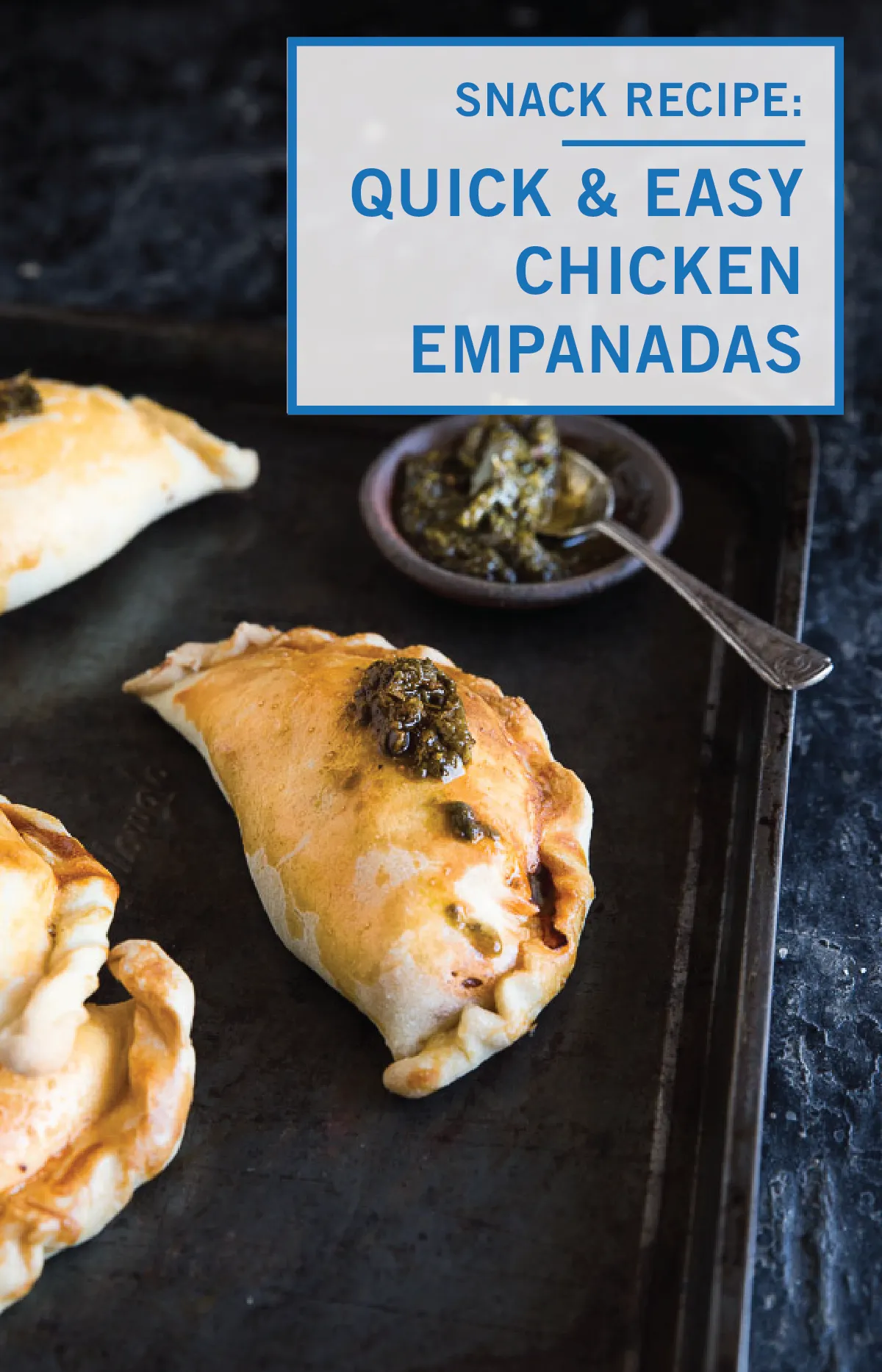 Easy Chicken Parmesan Empanadas