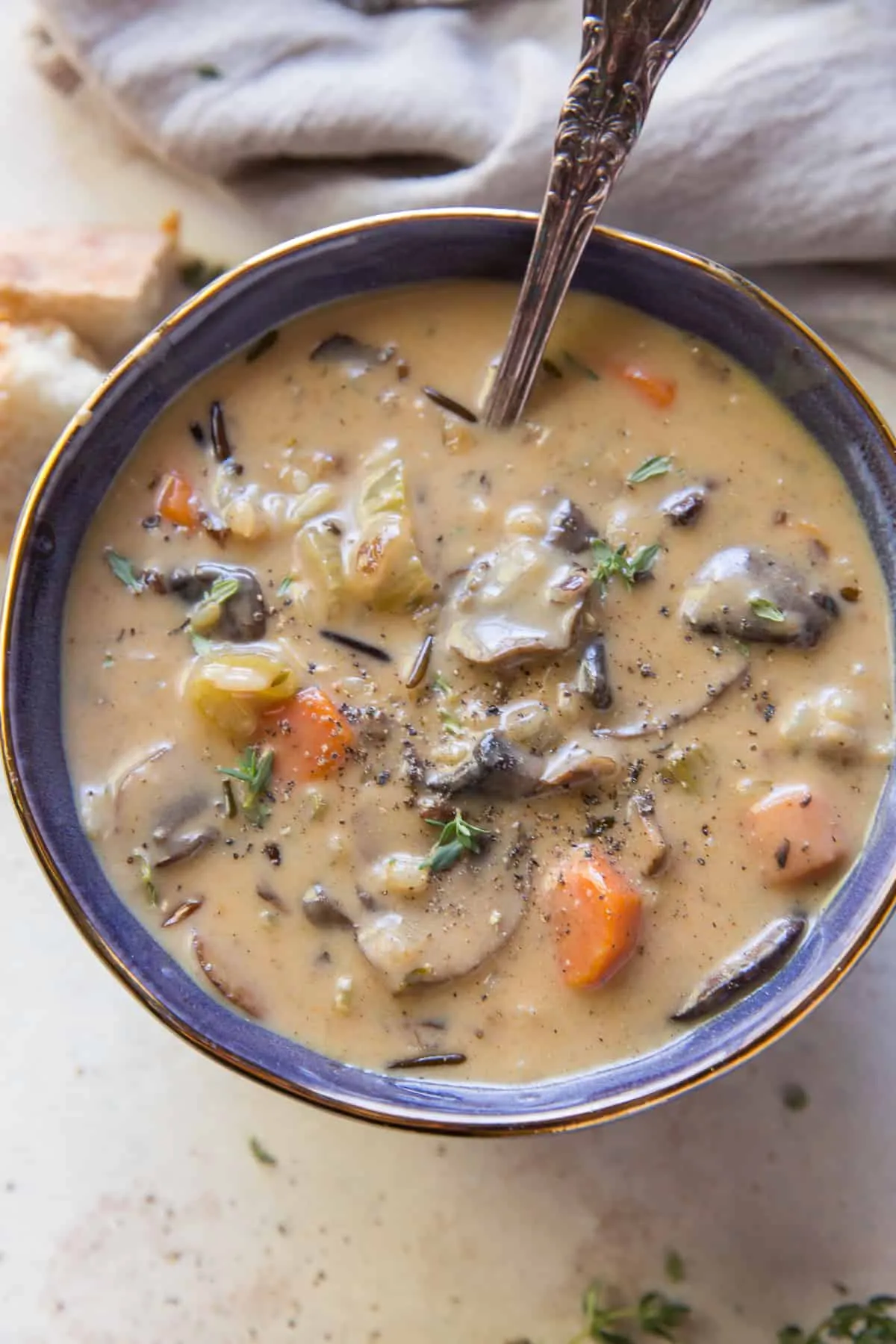 Easy Creamy Mushroom Soup