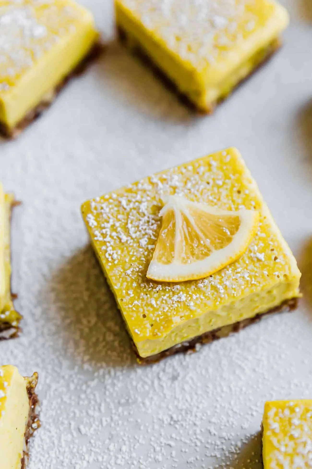 Easy Dairy Free Lemon Bars
