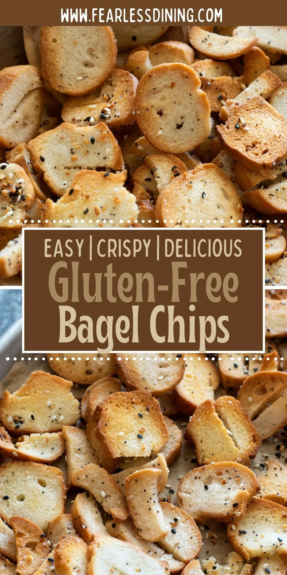 Easy Gluten Free Bagel Chips