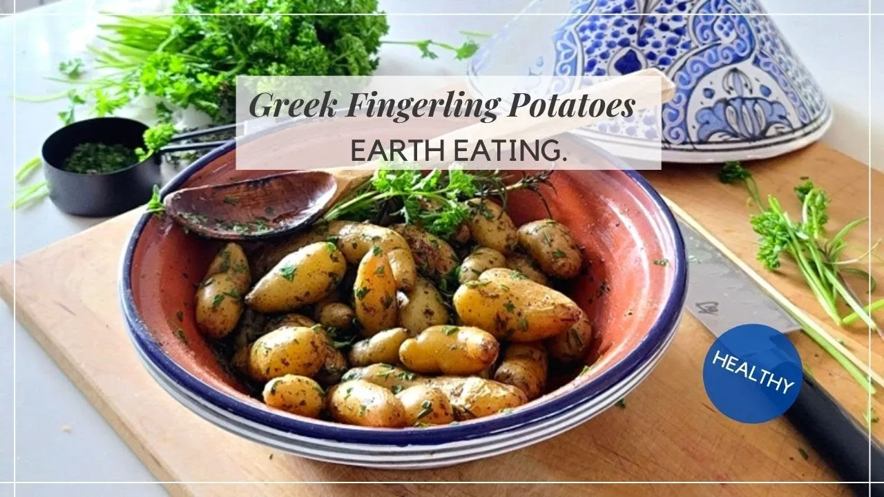 Easy Greek Fingerling Potatoes
