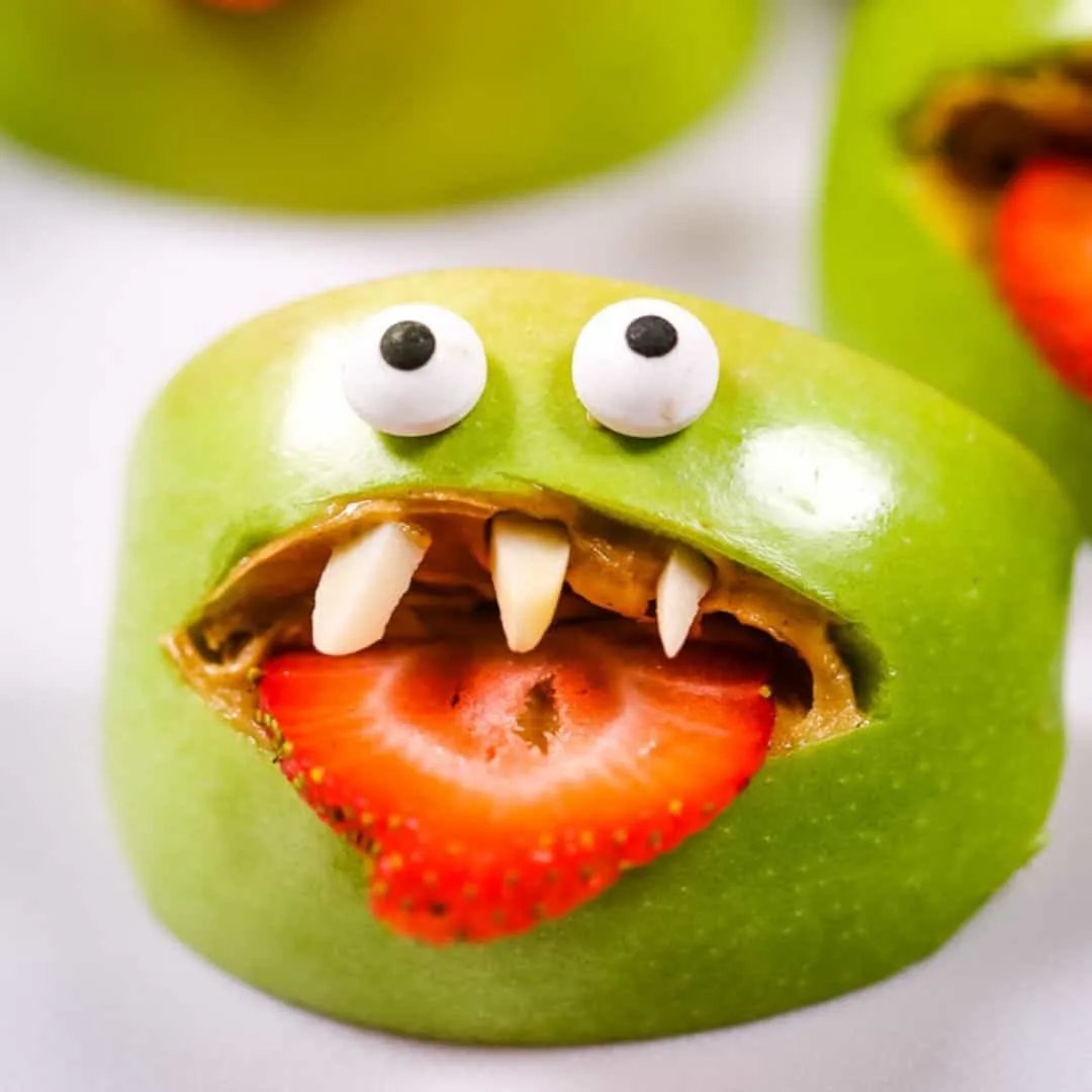 Easy Green Monster Fruit Snack